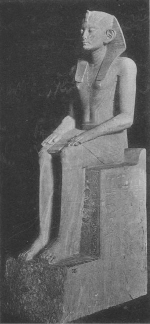 Beeld van Amenemhet III.